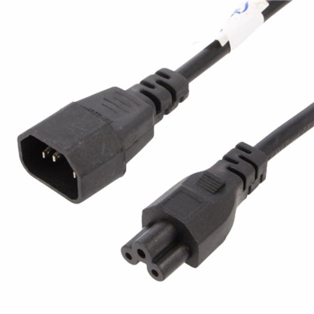 Cabo Alimentação Iec C14 Macho / Iec C5 Fêmea 1.5M