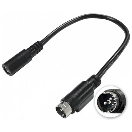 Cabo Adaptador Jack Fêmea P/ Din 3P Macho 0.2M