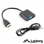 Adaptador Displayport Macho / Vga Fêmea Lanberg
