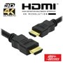 Cabo Hdmi Dourado Macho / Macho 2.2 4K Preto 1.5M Alpha
