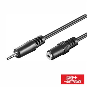 Cabo Jack 3.5Mm Macho / Jack 3.5Mm Fêmea 2M St