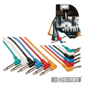 Cabo 6-Jack 6.35Mm Macho / Macho 1M Hq Power