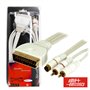Cabo Silver Plus Scart Macho / 2Rca-1Shvs Macho 1.5M Blister