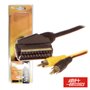 Cabo Scart Macho Vídeo / Rca Macho 1.5M Blister