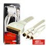Cabo Silver Plus Svhs / 2Rca / Scart Macho 3M Blister