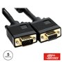 Cabo Vga Macho Hd 15P / Fêmea Hd 15P C/Filtro 5M Polybag