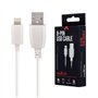 Cabo Usb-A 2.0 2A Macho / Lightning Branco 1M