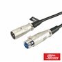 Cabo Xlr 3P Macho / Xlr 3P Fêmea 6M Alpha