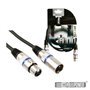 Cabo Xlr 3P Macho / Xlr 3P Fêmea 1M Hq Power