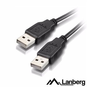 Cabo Usb-A 2.0 Macho / Usb-A Macho 1.8M Lanberg