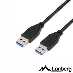 Cabo Usb-A 3.0 Macho / Usb-A Macho 1M Lanberg