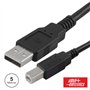 Cabo Usb-A 2.0 Macho / Usb-B Macho 5M