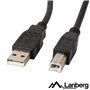 Cabo Usb-A 2.0 Macho / Usb-B Macho 3M Lanberg