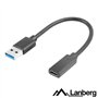 Cabo Adaptador Usb-C 3.1 Fêmea/Usb-A Macho 15Cm Otg Lanberg