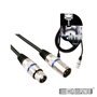 Cabo Xlr 3P Macho / Xlr 3P Fêmea 3M Hq Power