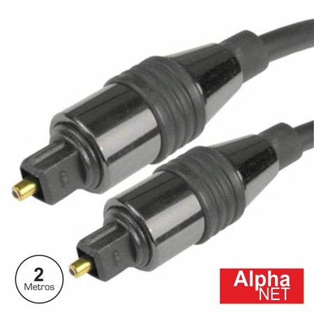 Cabo Fibra Óptica Toslink-Toslink 2M
