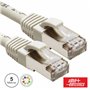 Cabo Ftp Cat6E 5M Cinzento