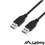 Cabo Usb-A 3.0 Macho / Usb-A Macho 0.5M Lanberg