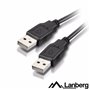 Cabo Usb-A 2.0 Macho / Usb-A Macho 1.8M Lanberg