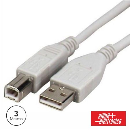 Cabo Usb-A 2.0 Macho / Usb-B Macho 3M