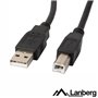 Cabo Usb-A 2.0 Macho / Usb-B Macho 5M Lanberg