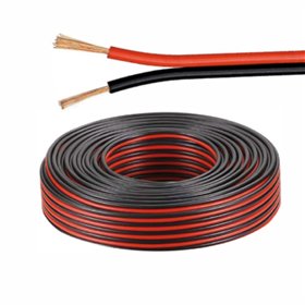 Cabo Coluna 2X0.75Mm Preto/Vermelho