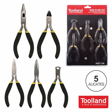 Conjunto De Alicates Electricista 5X Toolland