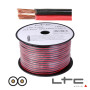 Cabo Coluna 2X1.50Mm Preto/Vermelho 100M Ltc
