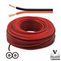 Cabo Coluna 2X1.00Mm Preto/Vermelho Vsound