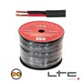 Cabo Coluna 2X2.50Mm Preto Redondo 100M Ltc