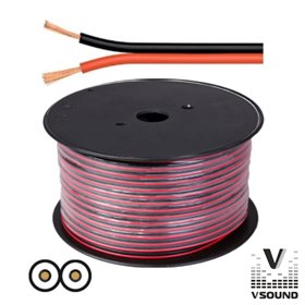 Cabo Coluna 2X2.50Mm Preto/Vermelho Paralelo Vsound