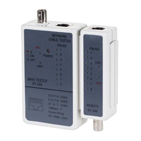 Testador De Cabos Rede Bnc/Rj45