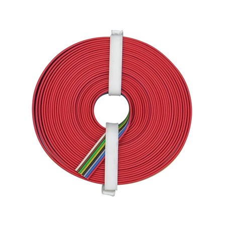 Cabo P/ Fita De Led Rgb 8 Condutores 8X0.14 5M Donau