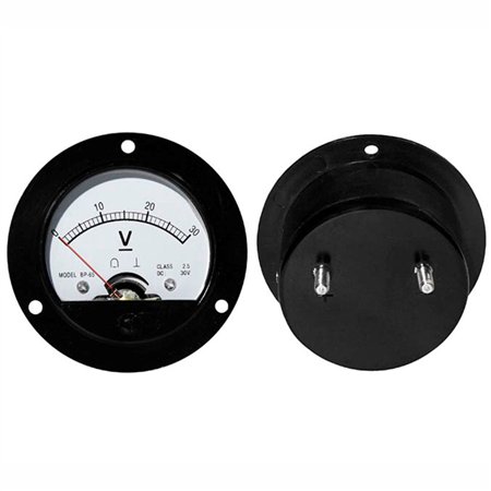 Voltímetro Analógico De Painel 30V Dc