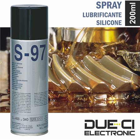 Spray De 200Ml Lubrificante Silicone Due-Ci