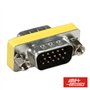 Ficha Adaptadora Vga 15P Hd Macho / Vga 15P Hd Macho