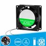 Ventoinha 230V 80X80X25Mm 2 Fios