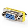Ficha Adaptadora Vga 15P Hd Fêmea / Vga 15P Hd Fêmea