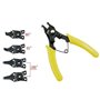 Alicate C/ Circlip C/ Pontas Intermutáveis