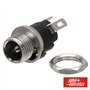 Ficha Alimentação Dc Macho 2.1-5.5Mm P/ Chassis