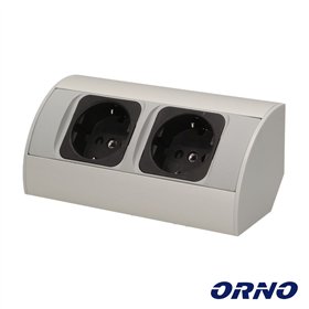 Tomada Elétrica P/ Escritório C/ 2 Saídas Orno