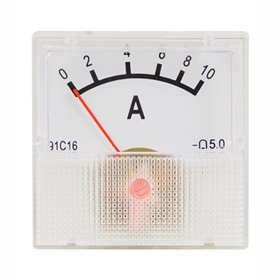 Amperímetro Analógico De Painel 10A Dc