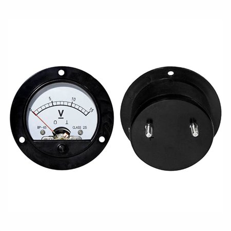 Voltímetro Analógico De Painel 15V Dc