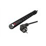 Tomada Elétrica C/ 8 Saídas Interruptor Proteção 1.5M Edh