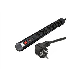 Tomada Elétrica C/ 8 Saídas Interruptor Proteção 1.5M Edh