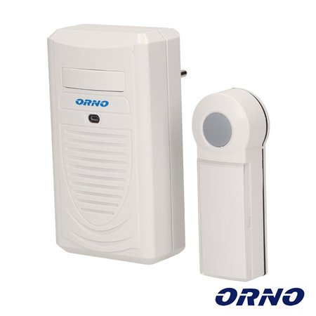 Campainha C/ 1 Receptor 230V 100M Orno