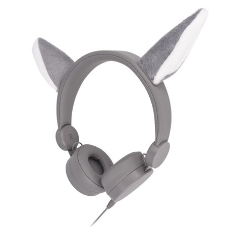 Auscultadores Stereo C/ Fios Wolfy