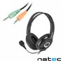 Auscultadores Stereo C/ Microfone Natec
