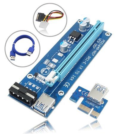 Adaptador Pci-E 1X P/ Pci-E 16X Card Riser P/ Mining