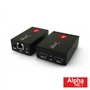 Receptor E Transmissor Hdmi Via Rj45 Cat6 Poe Loop Edid 50M